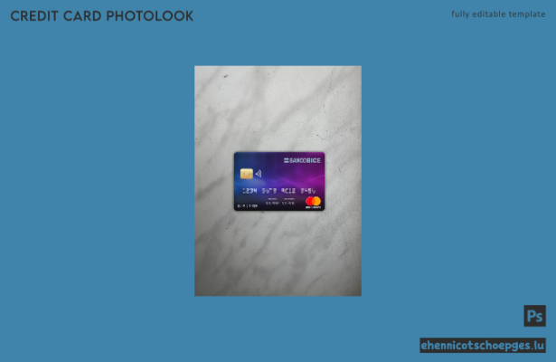 Chile BICE Bank Mastercard Photolook Beispielvorschau
